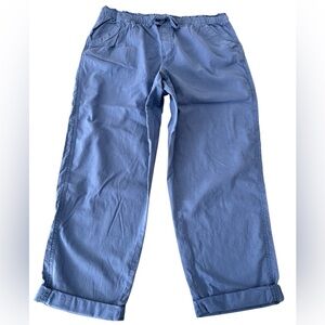 Sonoma Chinos with Elastic Waist, EUC, Size-L, Color-Blue